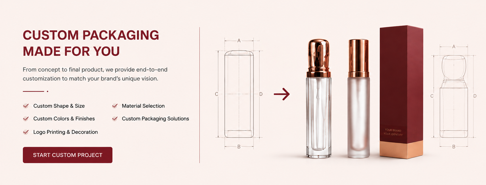 Custom packaging — from concept to final product